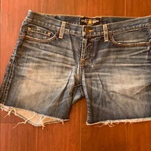 Lucky jean shorts